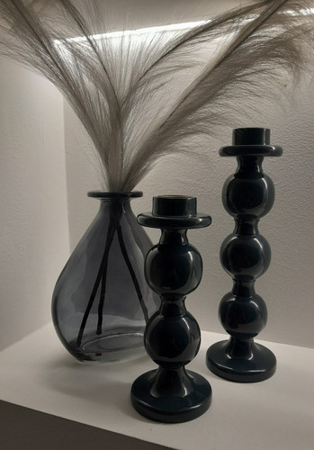 Pair navy bobbin - of,