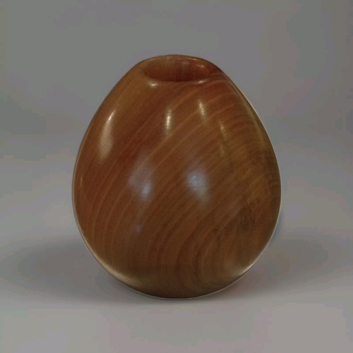 Hand turned candle holder - hand,