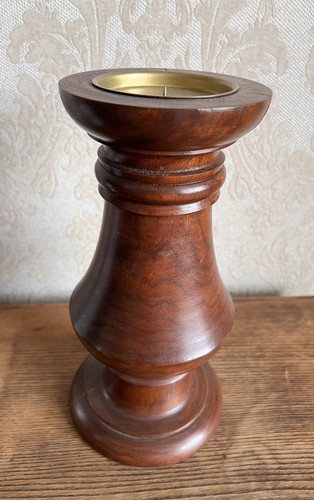 Large chunky turned wood - chunky,