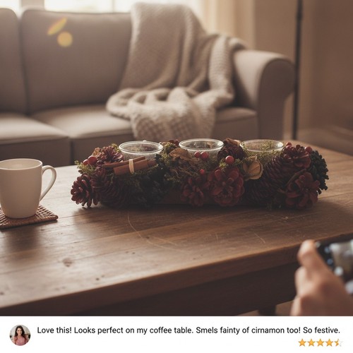 Charming christmas centerpiece - charming,