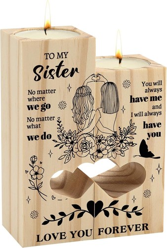 Candle holder sister - candle,