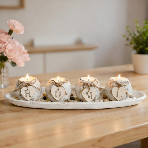 Candle holders set with - set,