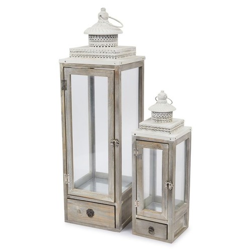 Set wooden metallic - set, 2