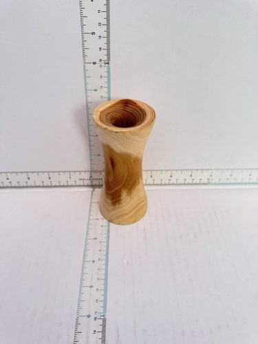 Hand turned solid wood - turned, vase