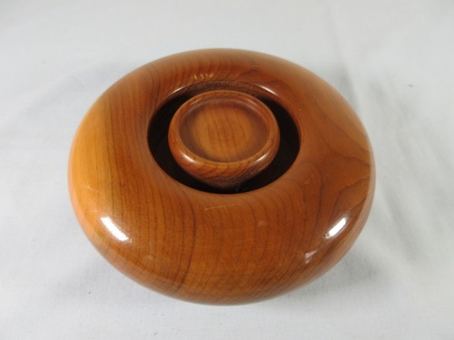Solid wood candle holder felt - wood,