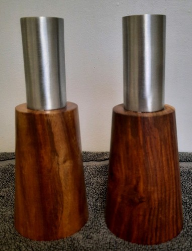 Wood and silver - 2x,