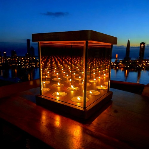 Infinity mirror tealight - infinity,
