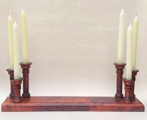 Konstsmide wooden candle - wooden,